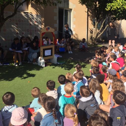 English Puppet theatre pour les CM2